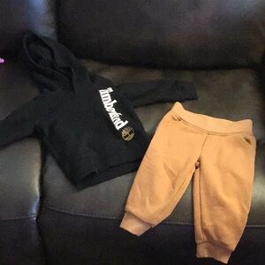 Timberland Black and Brown Joggers Relaxed Fit